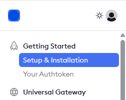 Setup & Installation