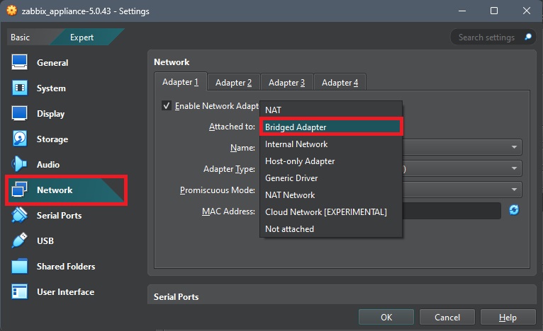 Installing a Zabbix 1